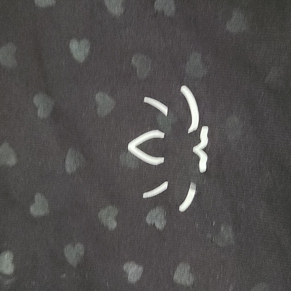 Beyond Yoga Black Tonal Heart Leggings - Picture 6 of 7